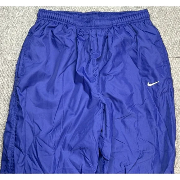 Nike Vintage Women's Lined Windbreaker Pants Size Medium - Picture 3 of 10